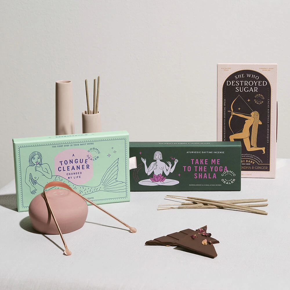 Gratte-Langue Ayurvédique En Cuivre – Image 5