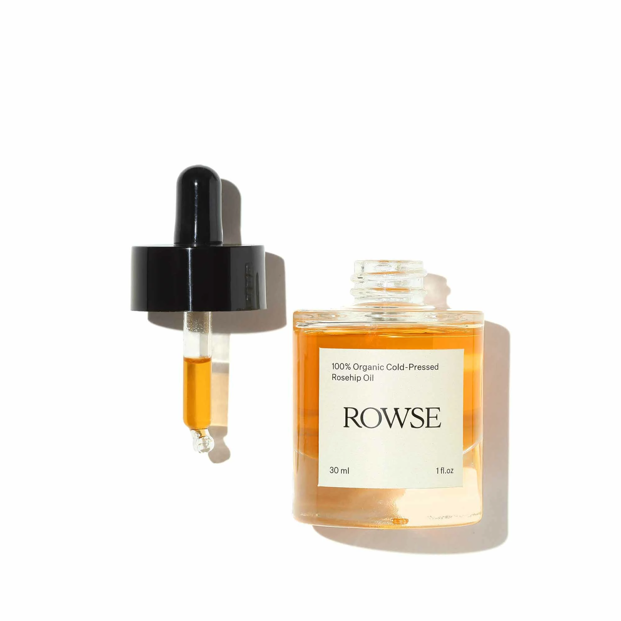 Huile De Rosier Sauvage 100% Biologique Pressée à Froid